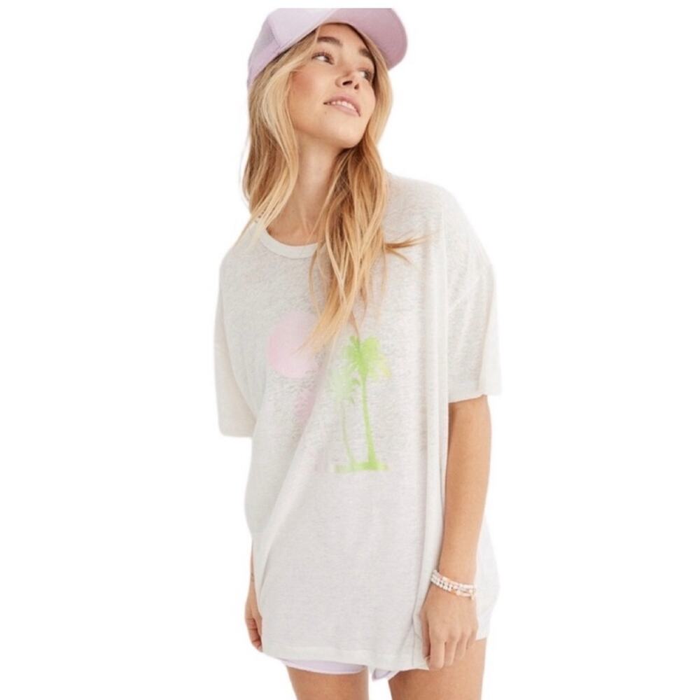 NWT Aerie breezy boyfriend crewneck tshirt M